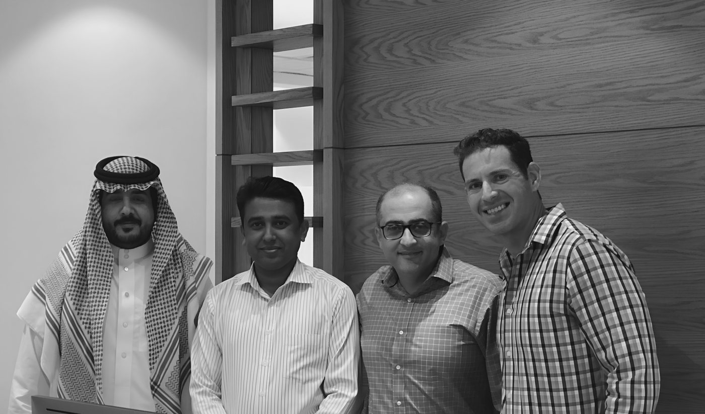 iMS with a client team on site