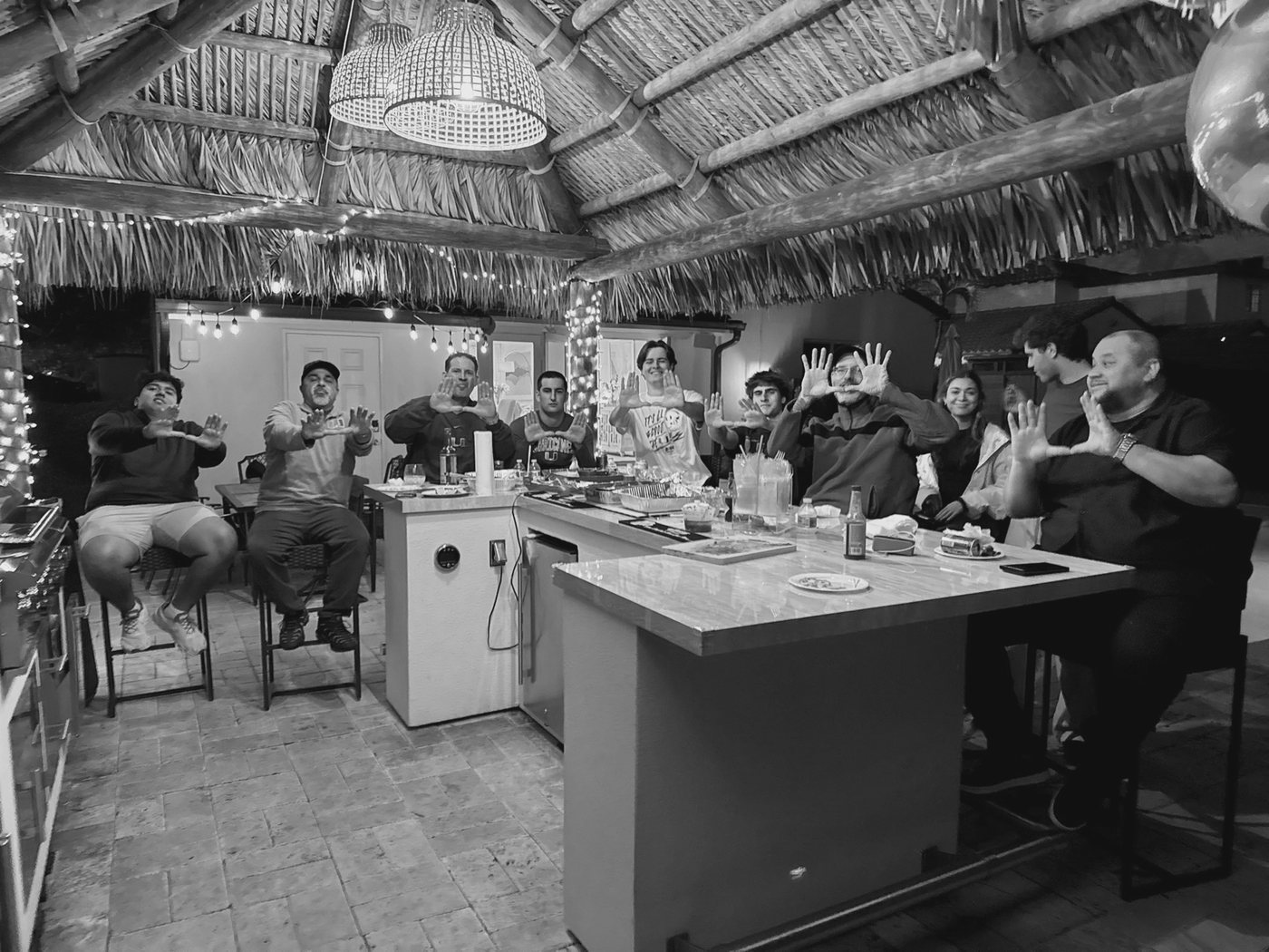 The iMS team together at a company gathering